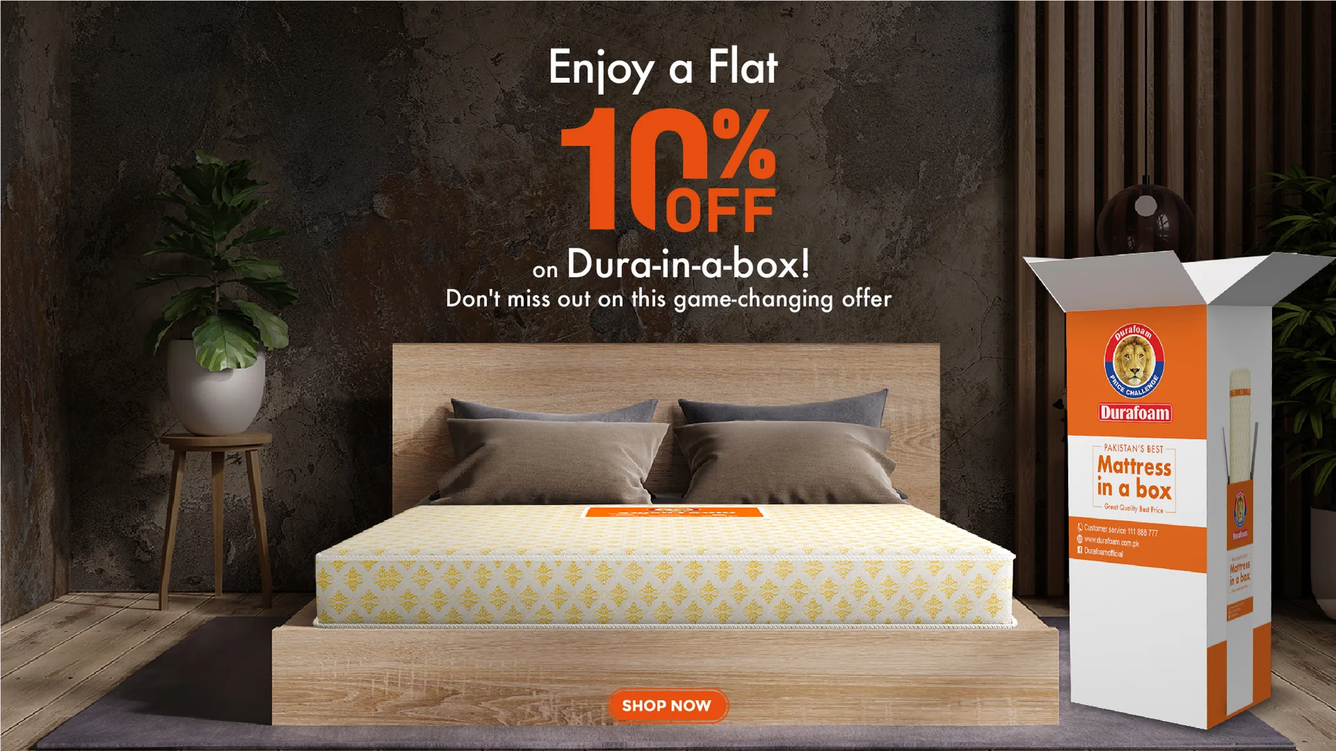 durafoam mattress prices in pakistan